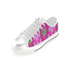 Load image into Gallery viewer, pattern 305 Women's Classic Canvas Shoes (Model 018)