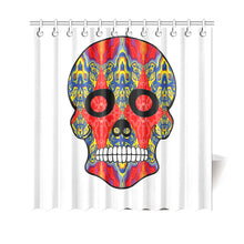 Load image into Gallery viewer, skull 8 Shower Curtain 69&quot;x70&quot;