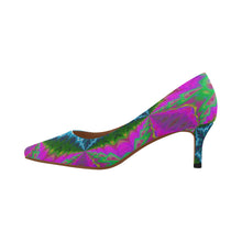 Load image into Gallery viewer, pattern 304 Women's Pointed Toe Low Heel Pumps (Model 053)