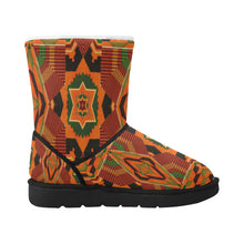Load image into Gallery viewer, Kente 6 Unisex Single Button Snow Boots (Model 051)