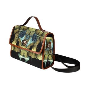 fract 21 Waterproof Canvas Bag/All Over Print (Model 1641)