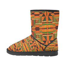 Load image into Gallery viewer, Kente 5 Custom High Top Unisex Snow Boots (Model 047)