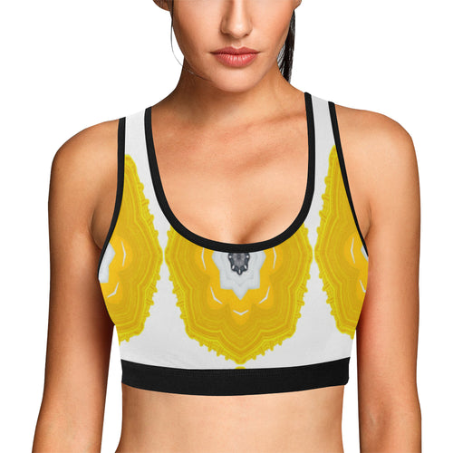HL2 Women's All Over Print Sports Bra (Model T52)