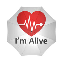 Load image into Gallery viewer, I&#39;m Alive Foldable Umbrella