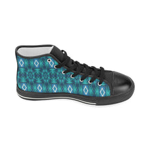 Load image into Gallery viewer, pattern 300 Women's Classic High Top Canvas Shoes (Model 017)