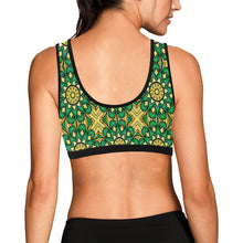 Load image into Gallery viewer, stained glass pattern 9 aa Women&#39;s All Over Print Sports Bra (Model T52)