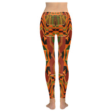 Load image into Gallery viewer, Kente 6 Low Rise Leggings (Invisible Stitch) (Model L05)