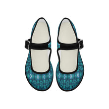 Load image into Gallery viewer, pattern 300 Mila Satin Women&#39;s Mary Jane Shoes (Model 4808)