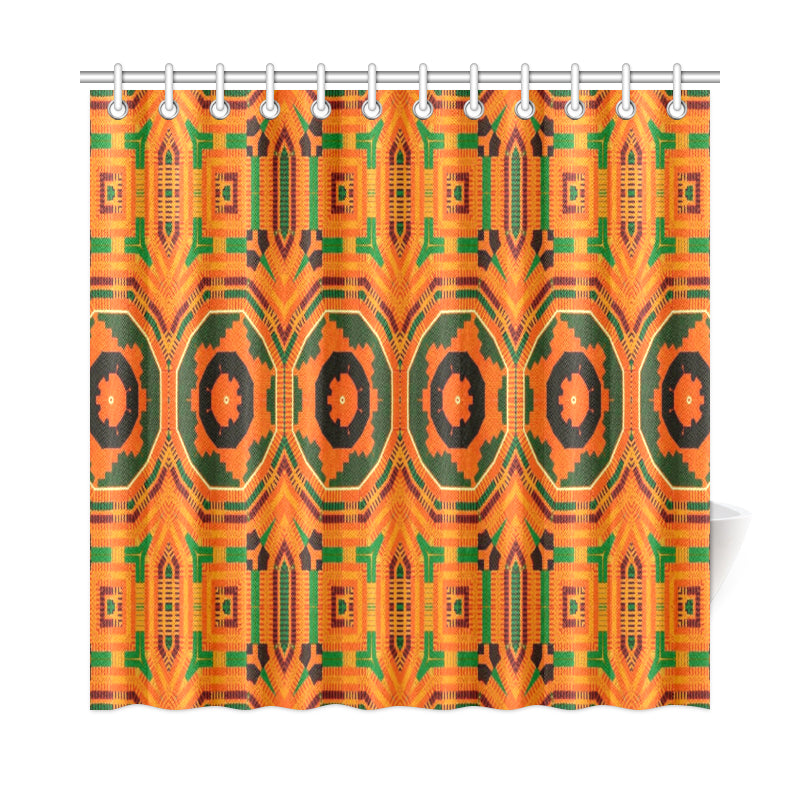 Kente 1 Shower Curtain 72