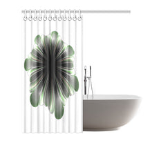Load image into Gallery viewer, floral fract 9 Shower Curtain 72"x72"