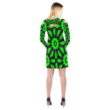 Load image into Gallery viewer, 506 Cold Shoulder Long Sleeve Dress (Model D37)