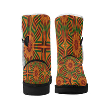 Load image into Gallery viewer, Kente 7 Unisex Single Button Snow Boots (Model 051)