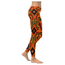 Load image into Gallery viewer, Kente 2 Low Rise Leggings (Invisible Stitch) (Model L05)