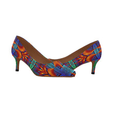 Load image into Gallery viewer, pattern 316 Women&#39;s Pointed Toe Low Heel Pumps (Model 053)