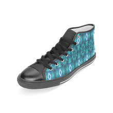 Load image into Gallery viewer, pattern 300 Women's Classic High Top Canvas Shoes (Model 017)