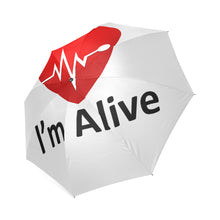 Load image into Gallery viewer, I&#39;m Alive Foldable Umbrella