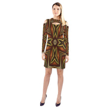 Load image into Gallery viewer, 503 Cold Shoulder Long Sleeve Dress (Model D37)