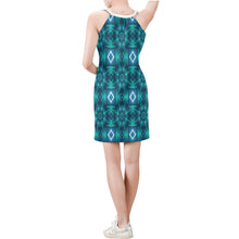 Load image into Gallery viewer, pattern 300 Sleeveless V Neck Dress (Model D55)