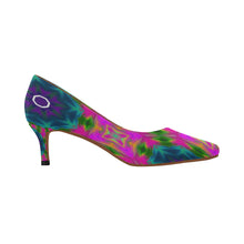 Load image into Gallery viewer, pattern 308 Women's Pointed Toe Low Heel Pumps (Model 053)