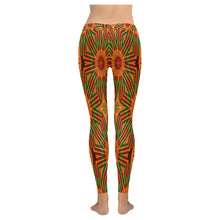 Load image into Gallery viewer, Kente 7 Low Rise Leggings (Invisible Stitch) (Model L05)