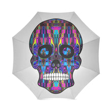 Load image into Gallery viewer, skull 3 Foldable Umbrella