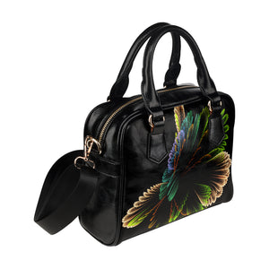 fractal spiral 4 Shoulder Handbag (Model 1634)