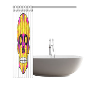 skull 7 Shower Curtain 72"x72"