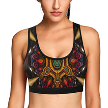 Load image into Gallery viewer, 501 Women&#39;s All Over Print Sports Bra (Model T52)