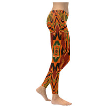 Load image into Gallery viewer, Kente 6 Low Rise Leggings (Invisible Stitch) (Model L05)