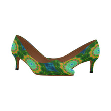 Load image into Gallery viewer, pattern 309 Women's Pointed Toe Low Heel Pumps (Model 053)