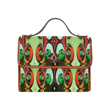 Load image into Gallery viewer, stained glass pattern 5 aa Waterproof Canvas Bag/All Over Print (Model 1641)