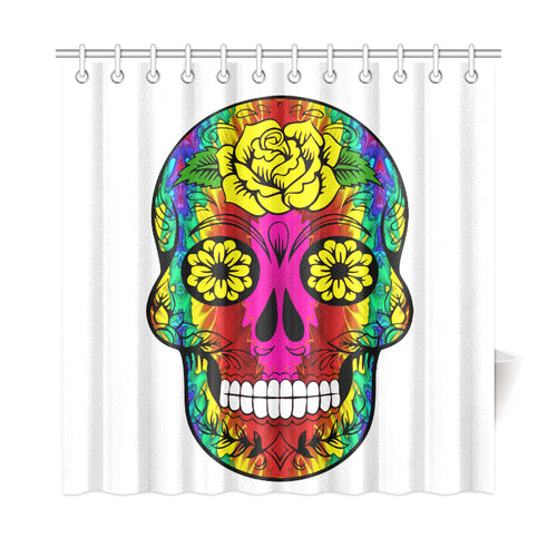 skull 11 Shower Curtain 72