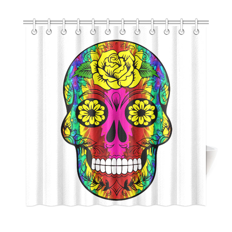 skull 11 Shower Curtain 72