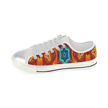 Load image into Gallery viewer, pattern 307 Women's Classic Canvas Shoes (Model 018)