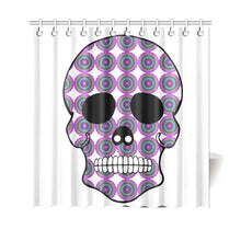 Load image into Gallery viewer, skull 2 Shower Curtain 69&quot;x70&quot;