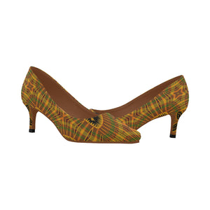 500 Women's Pointed Toe Low Heel Pumps (Model 053)