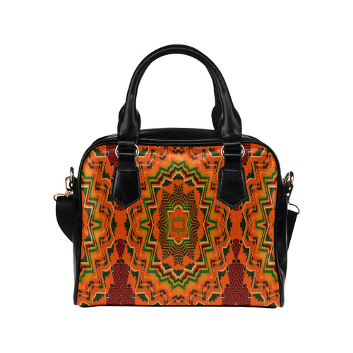 Kente 4 Shoulder Handbag (Model 1634)