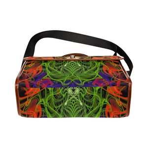 fract 18 Waterproof Canvas Bag/All Over Print (Model 1641)