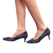 Load image into Gallery viewer, pattern 315 Women&#39;s Pointed Toe Low Heel Pumps (Model 053)