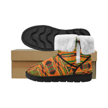 Load image into Gallery viewer, Kente 3 Unisex Single Button Snow Boots (Model 051)