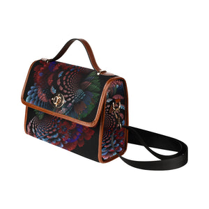 fractal spiral 2 Waterproof Canvas Bag/All Over Print (Model 1641)