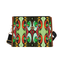 Load image into Gallery viewer, stained glass pattern 5 aa Waterproof Canvas Bag/All Over Print (Model 1641)