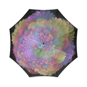 fractal spiral 1 Foldable Umbrella