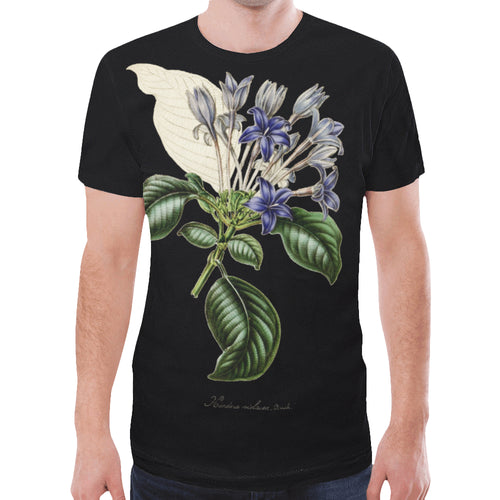 hindsia violacea New All Over Print T-shirt for Men/Large Size (Model T45)