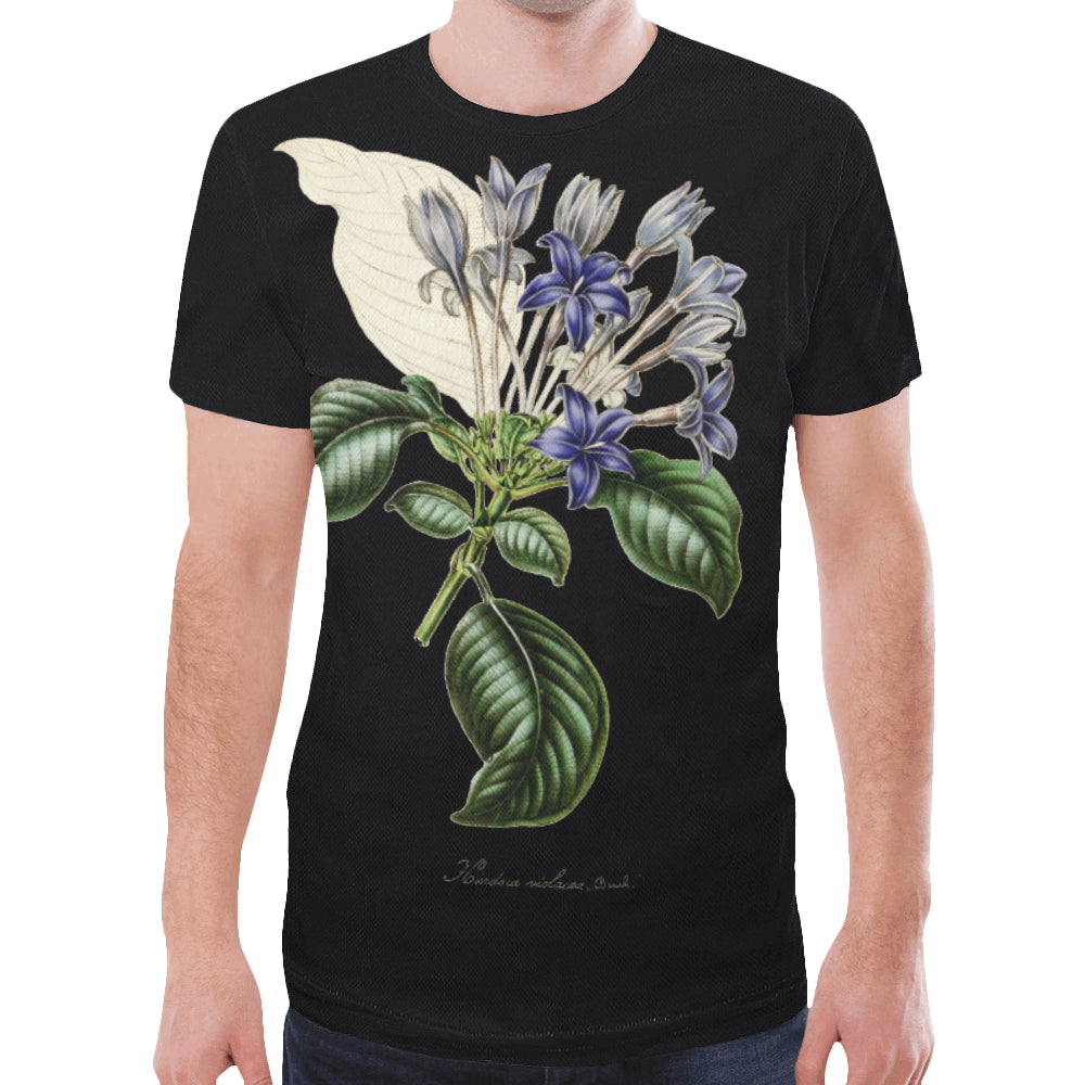 hindsia violacea New All Over Print T-shirt for Men/Large Size (Model T45)