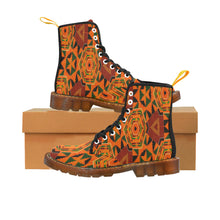 Load image into Gallery viewer, Kente 8 Martin Boots For Women Model 1203H