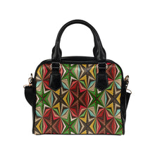 Load image into Gallery viewer, stained glass pattern 8 aa Shoulder Handbag (Model 1634)