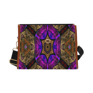 fractal 51 aa Waterproof Canvas Bag/All Over Print (Model 1641)