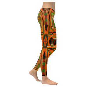 Kente 3 Low Rise Leggings (Invisible Stitch) (Model L05)