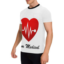 Load image into Gallery viewer, I&#39;m Medical Men&#39;s All Over Print T-Shirt with Chest Pocket (Model T56)